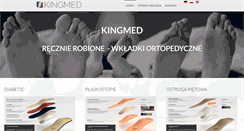 Desktop Screenshot of kingmed.pl